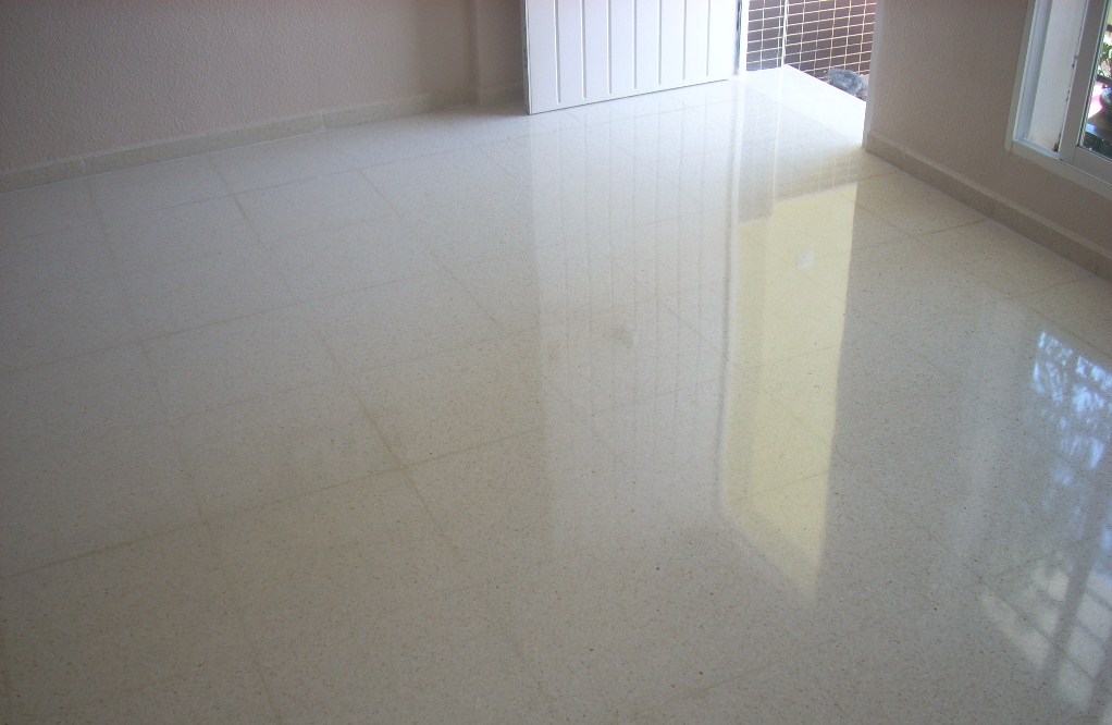 Abrillantar suelo