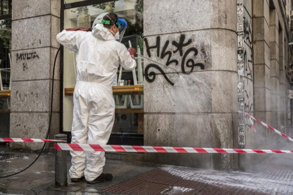 Limpiar grafiti