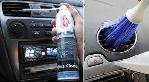 Limpiar aire acondicionado coche