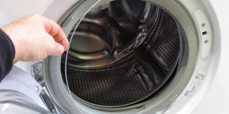 limpieza goma lavadora